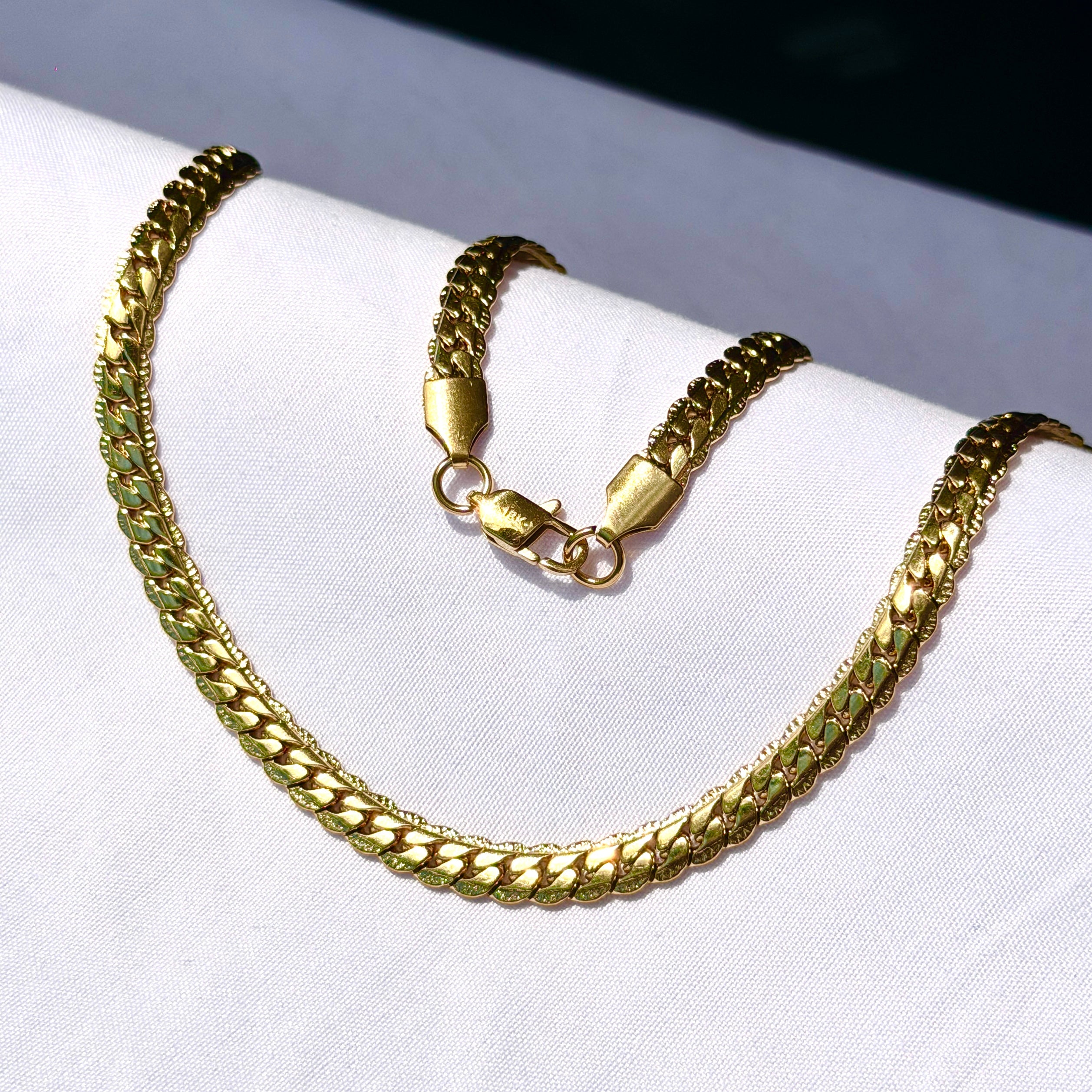 Cadena Grabada Hombre