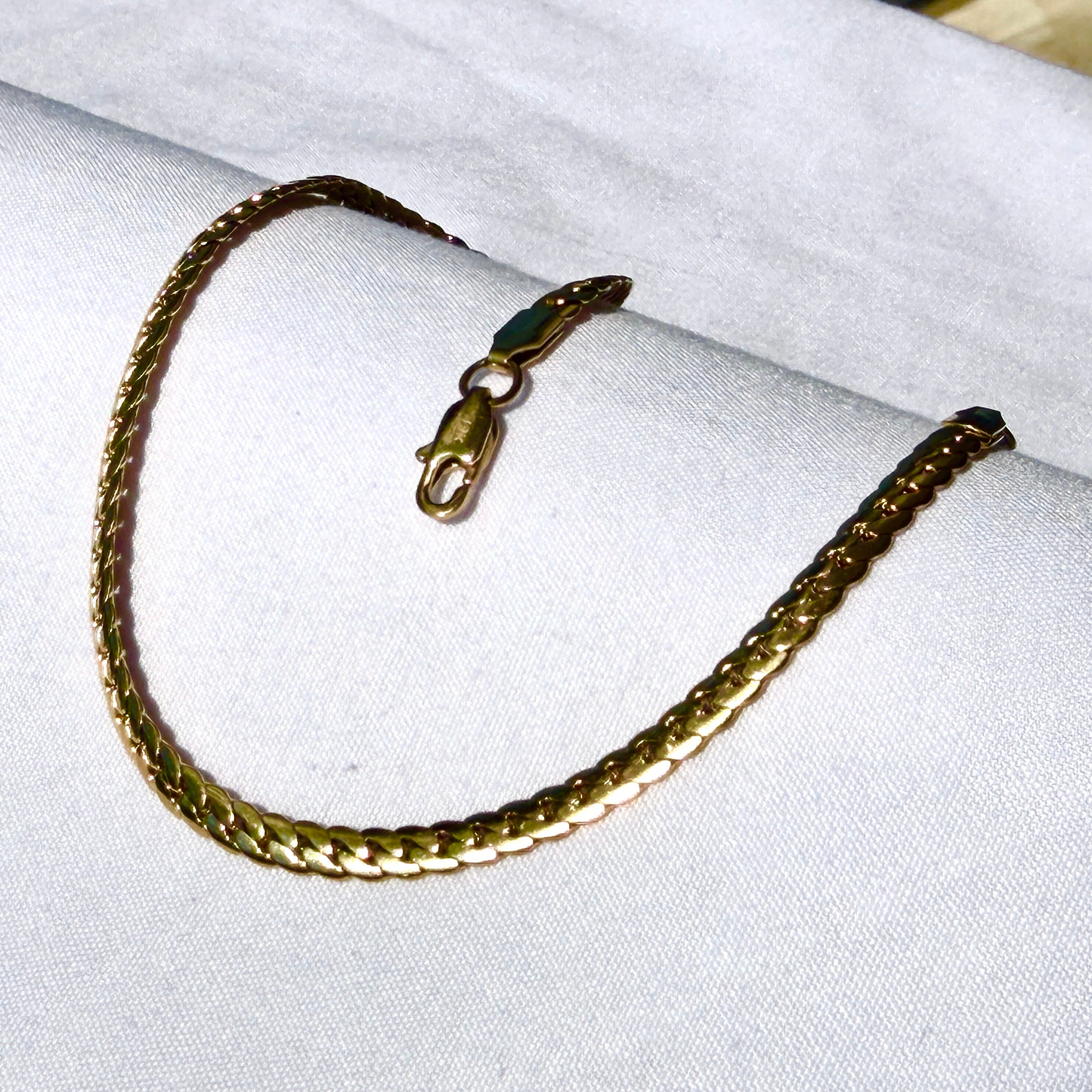 Tobillera Serpiente Hombre