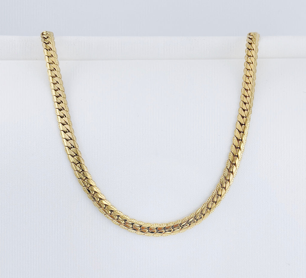 Cadena Grabada Hombre