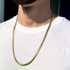 Cadena Grabada Hombre