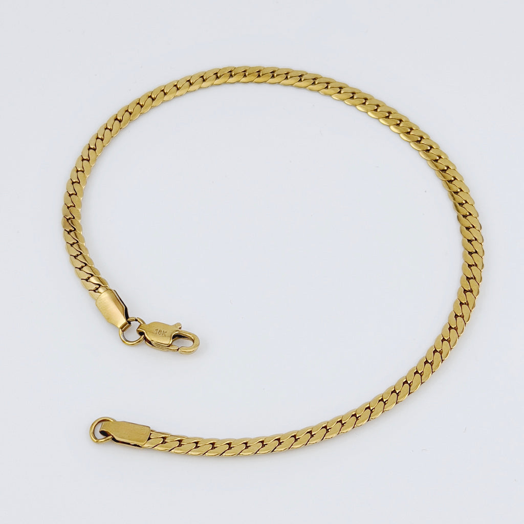 Tobillera Serpiente Hombre